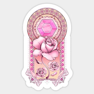 Rose Quartz Sticker